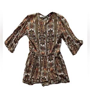 Motel Backless Playsuit